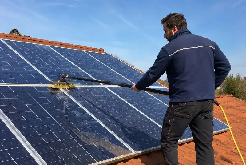 Nettoyage et entretien de panneaux solaires à Lespinasse