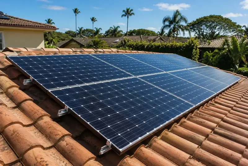 Installation de panneaux solaires à Lespinasse